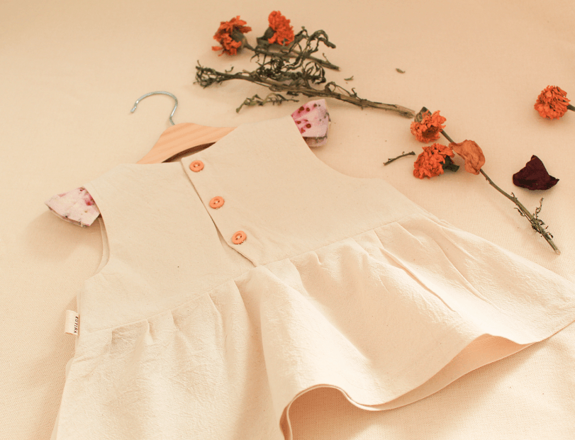 Vestidos rústicos bebé