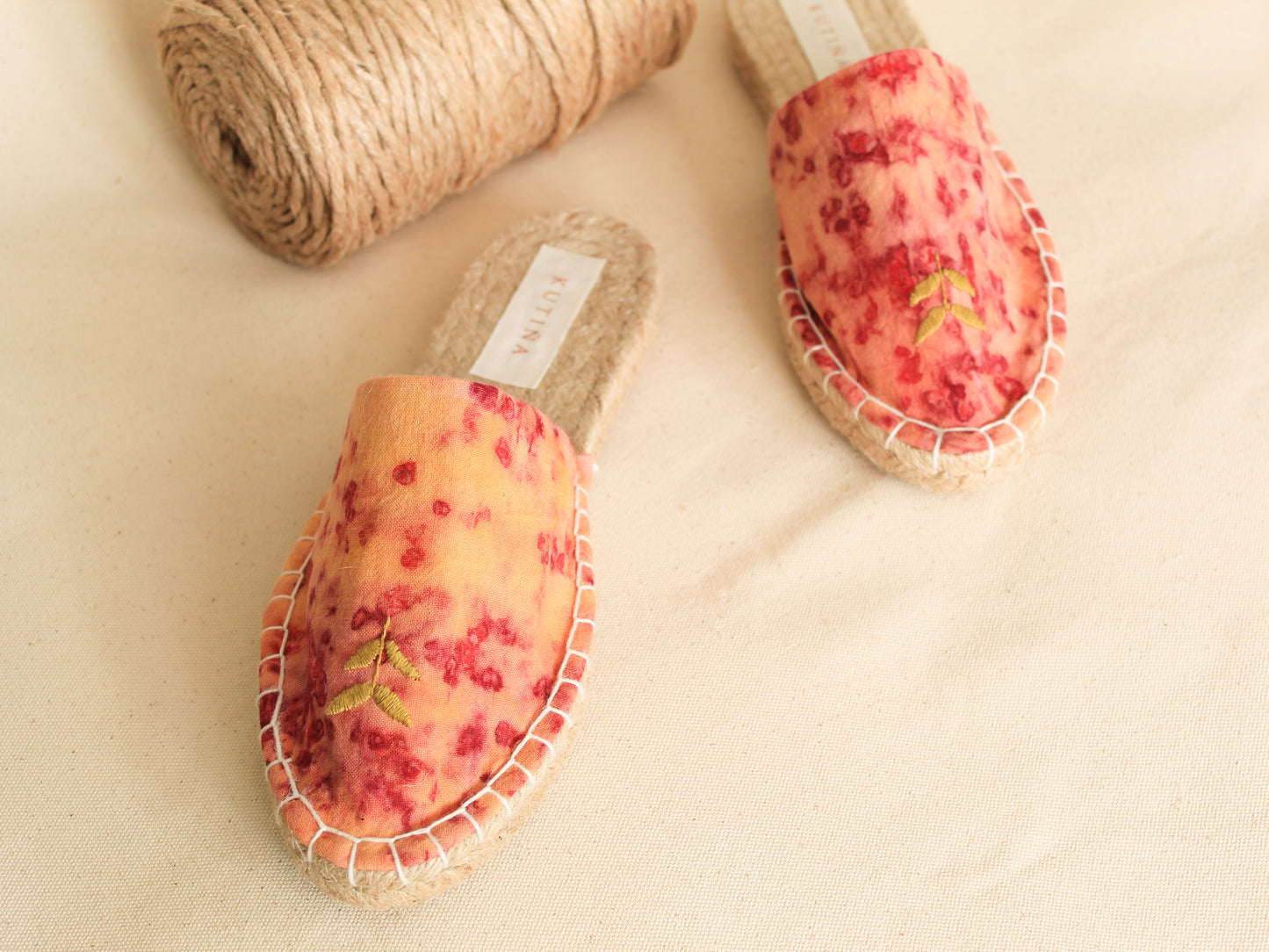 Alpargata "Pimiento en atardecer"