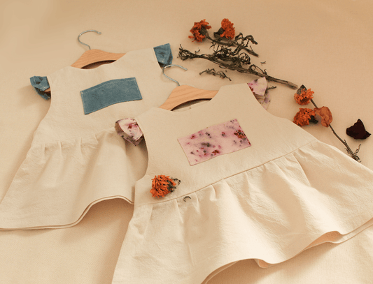 Vestidos rústicos bebé