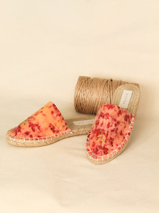 Alpargata "Pimiento en atardecer"
