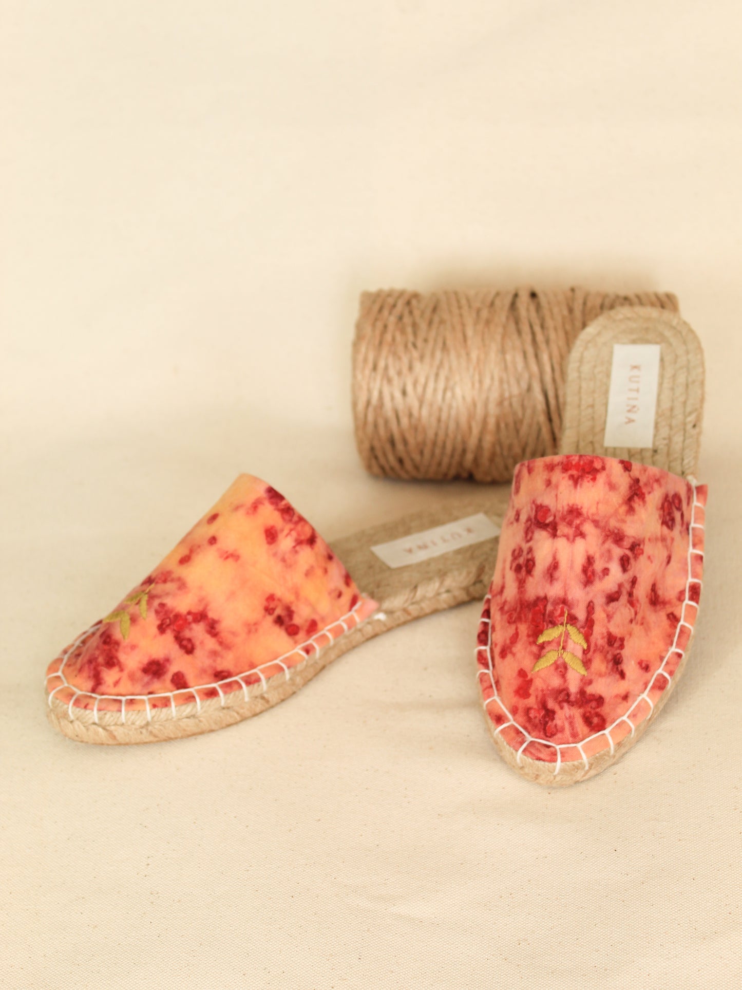 Alpargata "Pimiento en atardecer"
