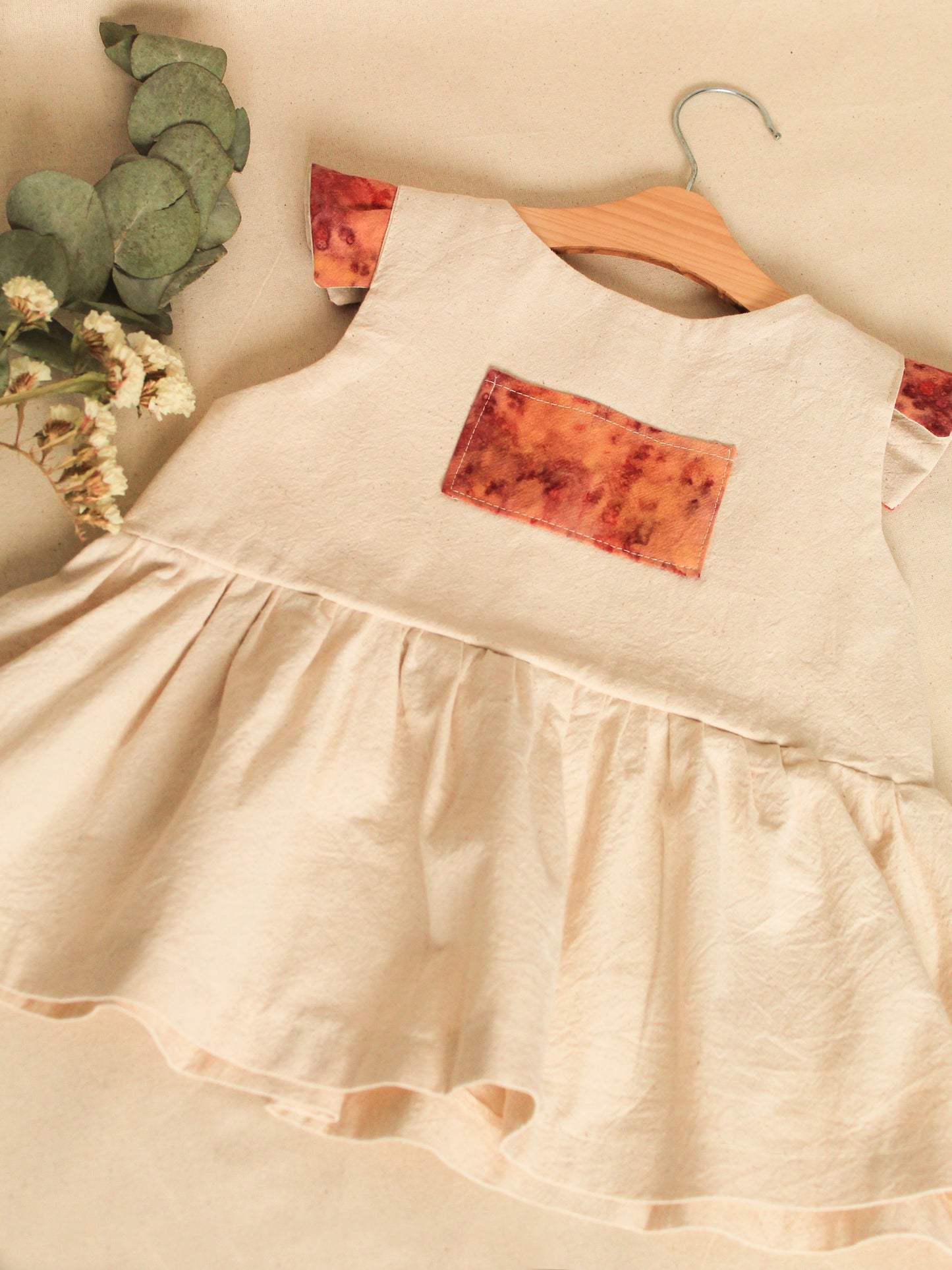 Vestido rústico bebé