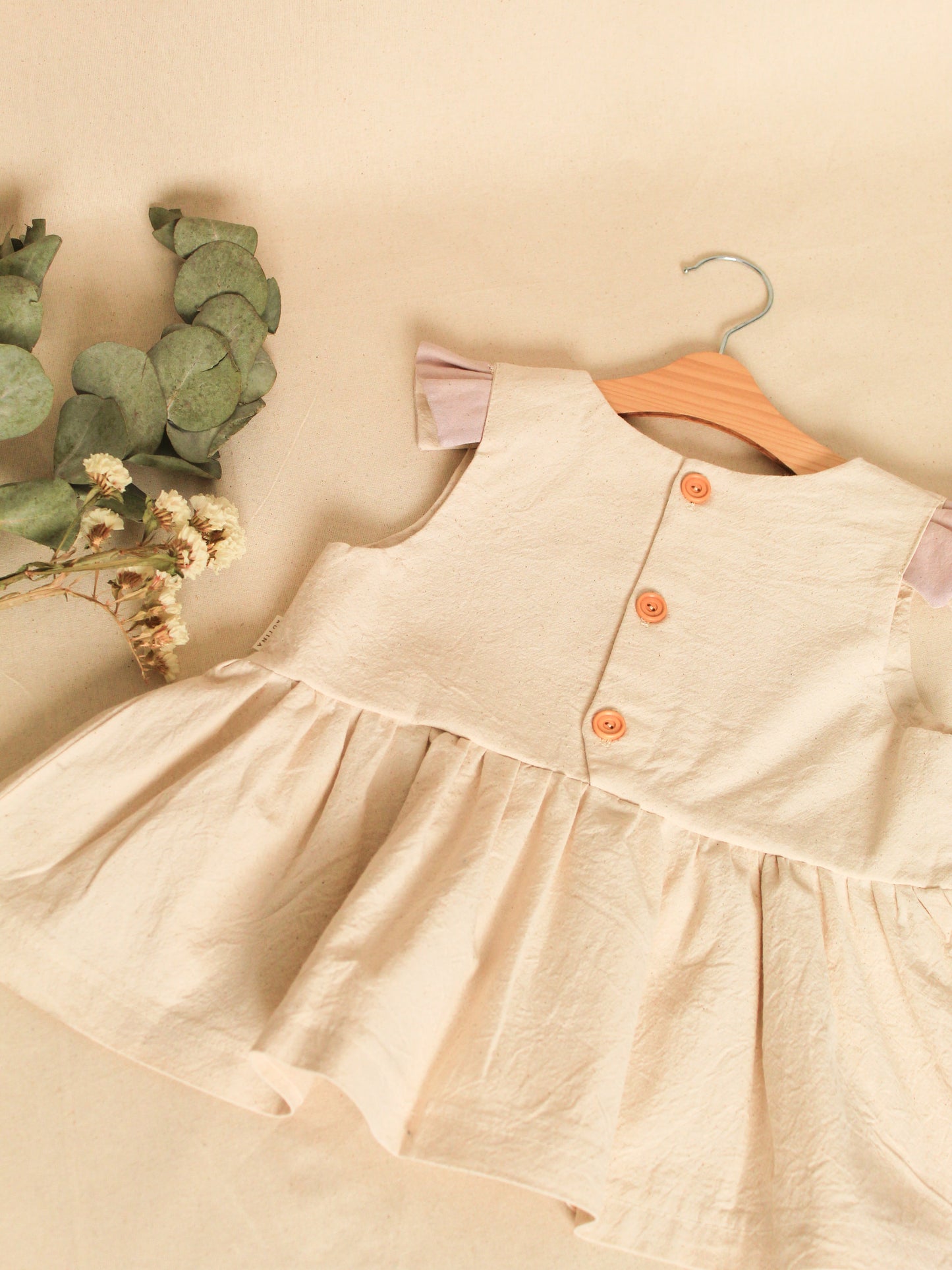 Vestido rústico bebé